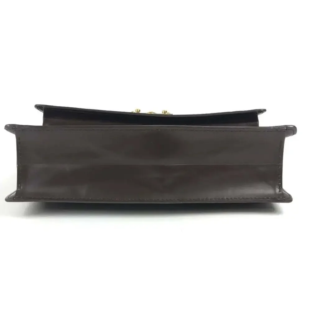 LOUIS VUITTON Brown Damier Canvas Shoulder Bag